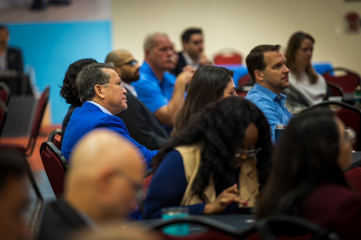 Engaged audience at 2024 HECW