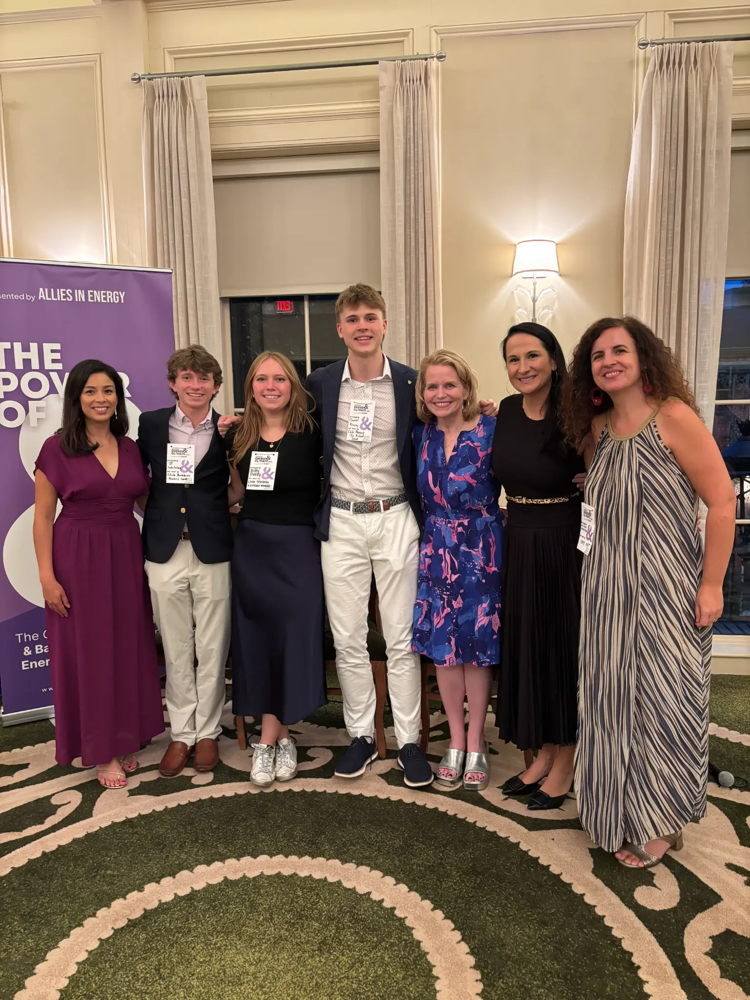 Gala group photo at 2025 HECW